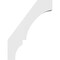 Ekena Millwork 4-in. W x 24-in. D x 32-in. H Balboa Architectural Grade PVC Knee Brace BRCP04X24X32BOA - alternate 2